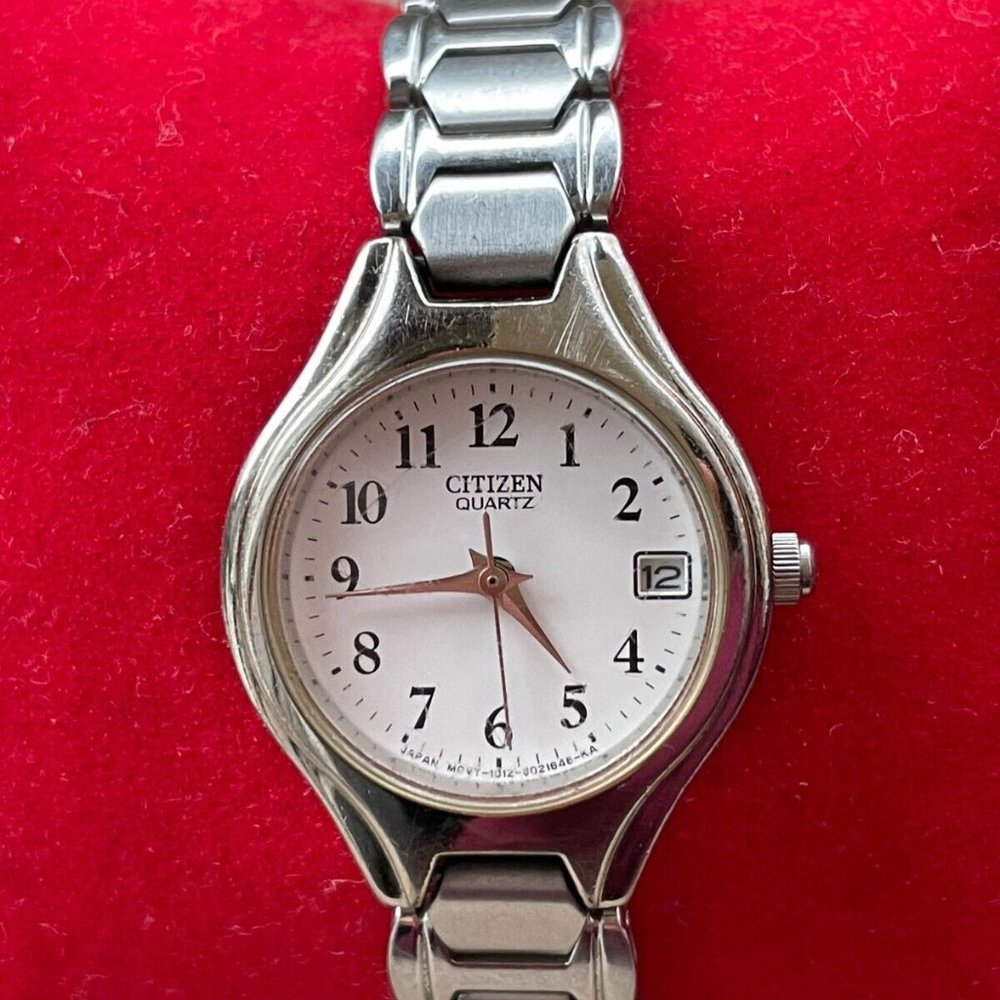 Citizen Quartz Ladies Wristwatch Date Calendar Japan Movement Analog Watch - Picture 2 of 11